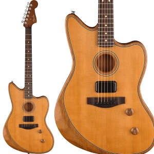 Fender Acoustasonic Standard Jazzmaster Aged Natural GARM^[ GLM^[ AR[XeBbNM^[ WY}X^[ tF_[