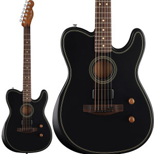 Fender Acoustasonic Standard Telecaster Black GARM^[ GLM^[ AR[XeBbNM^[ eLX^[ tF_[