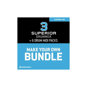 TOONTRACK SUPERIOR DRUMMER 3 MIDI EDITION ohpbN gD[gbN B6230[[[i s]