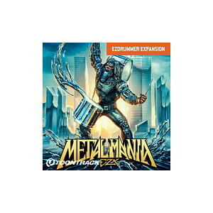 TOONTRACK EZX - METAL MANIA EZX�g�� �h�������� �g�D�[���g���b�N C6567[���[���[�i ������s��]