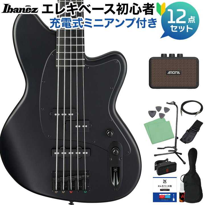 楽天市場】Ibanez TMB425B-BKF 5弦ベース 初心者12点セット 【充電式 