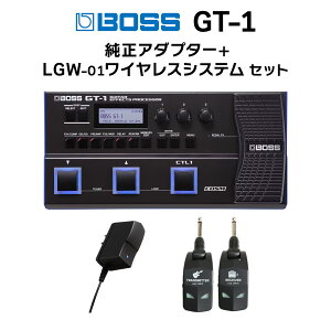 BOSS GT-1 + A_v^[ + LGW-01 CXVXe Zbg }`GtFN^[ GLM^[p  S҂ɍœK {X