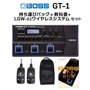 BOSS GT-1 + ^уobO + ȏ + LGW-01 CXVXe Zbg }`GtFN^[ GLM^[p  S҂ɍœK {X