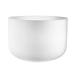 MEINL Sonic Energy Crtstal Singing Bowl White Frosted [Heart Chakra / F3 / 432Hz] NX^ VMO{E a40.64cm 16C` }Cl CSB16F3 \jbNGiW[