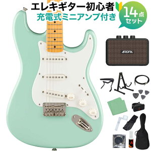 Squier by Fender Classic Vibe '50s Stratocaster HT Surf Green GLM^[S14_Zbg y[d~jAvtz XggLX^[ XNC[ / XNCA