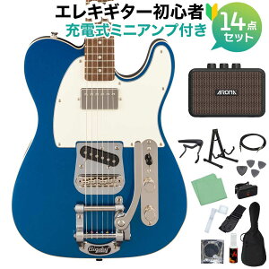 Squier by Fender Classic Vibe Custom Telecaster SH with Bigsby Lake Placid Blue GLM^[S14_Zbg y[d~jAvtz eLX^[ XNC[ / XNCA