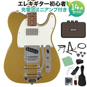 Squier by Fender Classic Vibe Custom Telecaster SH with Bigsby Aztec Gold GLM^[S14_Zbg y[d~jAvtz eLX^[ XNC[ / XNCA