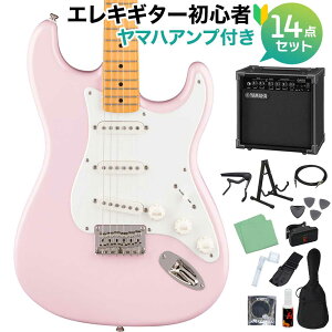 Squier by Fender Classic Vibe '50s Stratocaster HT Shell Pink GLM^[S14_Zbg y}nAvtz XggLX^[ XNC[ / XNCA