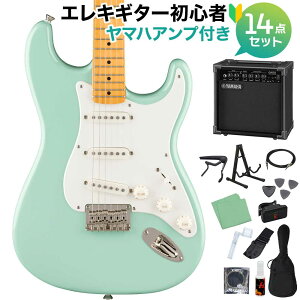 Squier by Fender Classic Vibe '50s Stratocaster HT Surf Green GLM^[S14_Zbg y}nAvtz XggLX^[ XNC[ / XNCA