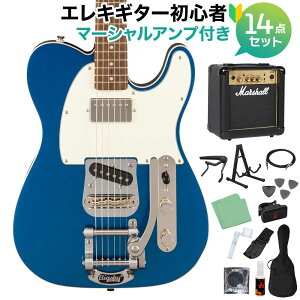 Squier by Fender Classic Vibe Custom Telecaster SH with Bigsby Lake Placid Blue GLM^[S14_Zbg y}[VAvtz eLX^[ XNC[ / XNCA