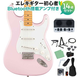 Squier by Fender Classic Vibe '50s Stratocaster HT Shell Pink GLM^[S14_Zbg yBluetoothڃ~jAvtz XggLX^[ XNC[ / XNCA