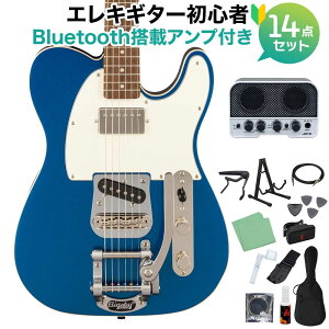 Squier by Fender Classic Vibe Custom Telecaster SH with Bigsby Lake Placid Blue GLM^[S14_Zbg yBluetoothڃ~jAvtz eLX^[ XNC[ / XNCA