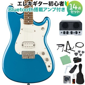 Squier by Fender Classic Vibe Duo-Sonic HS Lake Placid Blue GLM^[S14_Zbg yBluetoothڃ~jAvtz XNC[ / XNCA