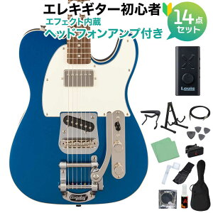 Squier by Fender Classic Vibe Custom Telecaster SH with Bigsby Lake Placid Blue GLM^[S14_Zbg ywbhzAvtz eLX^[ XNC[ / XNCA