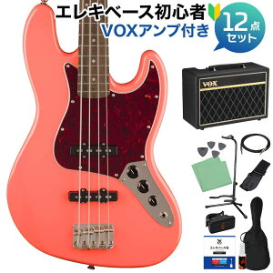 Squier by Fender Classic Vibe '60s Jazz Bass Tahitian Coral x[XS12_Zbg yVOXAvtz WYx[X XNC[ / XNCA