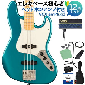 Squier by Fender Classic Vibe Active '70s Jazz Bass Ocean Turquoise x[XS12_Zbg ywbhzAvtz WYx[X XNC[ / XNCA