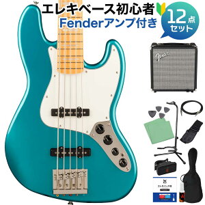 Fender Classic Vibe Active '70s Jazz Bass V Ocean Turquoise 5x[XS12_Zbg yFenderAvtz WYx[X tF_[