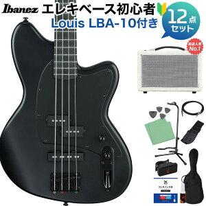 Ibanez TMB420B Black Flat 初心者12点セット 【島村楽器で一番売れてるベースアンプ付】 34インチスケール タルマンベース アイバニーズ Talman Bass