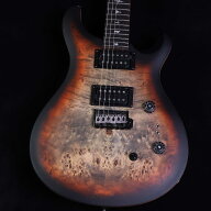 PRS SE Custom24-08 Poplar Burl Charcoal Cherry Midnight Burst 限定モデル エレキギター ポールリード…