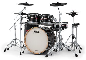 Pearl e/MERGE PRO Complete Kit EMPP925S/C-SET v~AtBjbV #758 Pianoblack/Redstripe nCubhdqh n[hEFAꎮt p[ y󒍐Y [4` ̃LZs