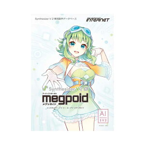 INTERNET Synthesizer V 2 AI Megpoid _E[h (CV: ߂) ̐f[^x[X C^[lbg SSV-MGH2-DL[[[i s]