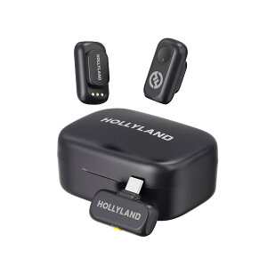 HOLLYLAND Lark A1 Duo Black CX}CNZbg [M@ x2 + USB-CM@ + [dP[X]@s}CN ubN z[[h