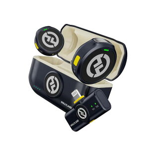 HOLLYLAND Lark M2 Mobile Version (Lightning) Shine Charcoal CX}CNZbg [M@ x2 + LightningM@ + [dP[X]@s}CN VC`R[ z[[h