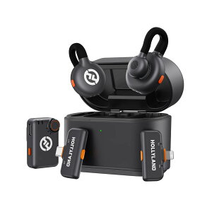 HOLLYLAND Lark M2S Ultimate Combo CX}CNZbg [M@ x2 + JŎM@ + LightningM@ + USB-CM@ + [dP[X] z[[h