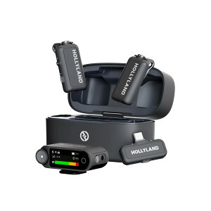 HOLLYLAND Lark MAX2 Combo CX}CNZbg [M@ x2 + JŎM@ + USB-CM@ + [dP[X] z[[h