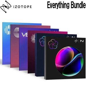 iZotope Everything Bundle �A�C�]�g�[�v [���[���[�i ������s��]