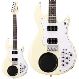 VOX APC-2 White (ホワイト) アンプ内蔵ミニギター エレキギター リズム機能 エフェクター搭載 ケース / ストラップ付属 ボックス