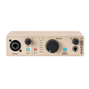 ARTURIA MINIFUSE 1 (Vp[j) Champagne Edition J[ I[fBIC^[tFCX 1C/2AEg A[gA