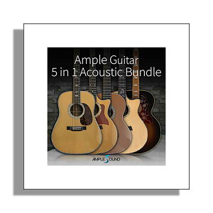 AMPLE SOUND AMPLE GUITAR 5 in 1 ACOUSTIC BUNDLE AR[XeBbNM^[ oh AvETEh C7749[[[i s]