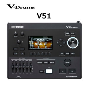 Roland V51 �������W���[�� V-Drums 5�V���[�Y �y�t���b�O�V�b�v���f�� �uV71�Ɠ����T�E���h�G���W�����ځz ���[�����h