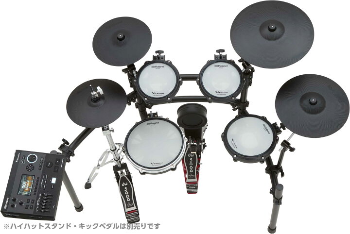 楽天市場】【ハイハットスタンド プレゼント!】 Roland TD513SC-S 電子 
