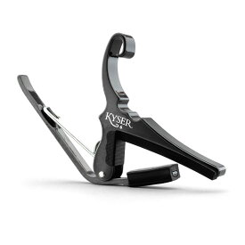 KYSER KG6BC Black Chrome (ブラッククローム) カポタスト アコースティックギター用 カイザー