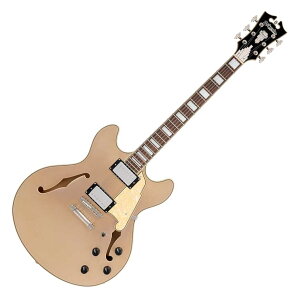 D'Angelico Premier DC Desert Gold セミアコギター ディアンジェリコ