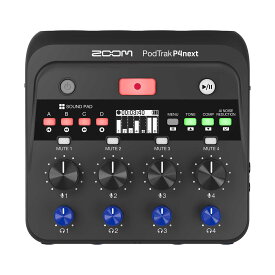 ZOOM PodTrak P4next ポッドキャスト用レコーダー ズーム