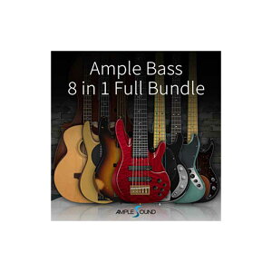 AMPLE SOUND AMPLE BASS 8 in 1 FULL BUNDLE �\�t�g���� �G���L�x�[�X���� �o���h�� �A���v���E�T�E���h C7727[���[���[�i ������s��]