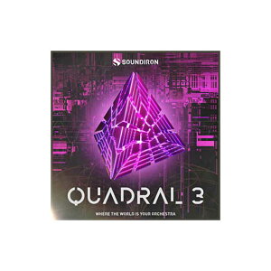 [���� 2026/09/01��] SOUNDIRON QUADRAL 3 �\�t�g���� �T�E���h�A�C�A�� C2144[���[���[�i ������s��]