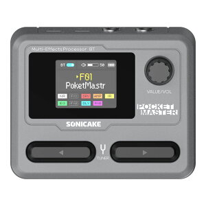 �y�}���\�����Ԓ� �G���g���[�ł����P5�{�z SONICAKE Pocket Master QME-10 (�O���[) �}���`�G�t�F�N�^�[ �\�j�P�[�L