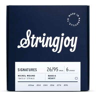 Stringjoy SJ-BVI2695 ニッケルワウンド 026-095 Bass VI弦 シグネチャーズシリーズ ストリングジョイ