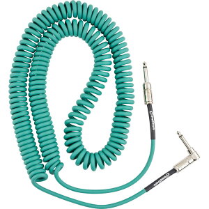 Fender Contour 30' Coiled Cable Sherwood Green �R�C���P�[�u�� ��9m �t�F���_�[
