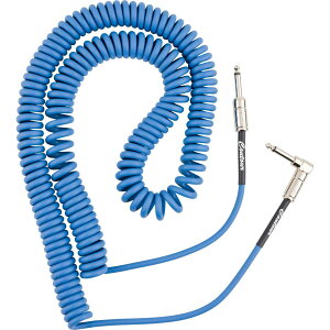 Fender Contour 30' Coiled Cable�@Lake Placid Blue �R�C���P�[�u�� ��9m �t�F���_�[