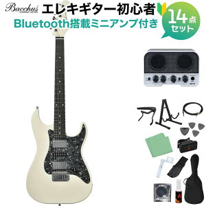 �yOne Day Guitar Show2025�z Bacchus GS-4DX RSM/P PWHMH �G���L�M�^�[���S��14�_�Z�b�g �yBluetooth���ڃ~�j�A���v�t���z ���j�o�[�X�V���[�Y �o�b�J�X