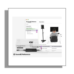 �y�}���\�����Ԓ� �G���g���[�ł����P5�{�z Sonarworks SoundID Reference Virtual Monitoring PRO with Binaural Measurement Microphone (EREF) �o�C�m�[�����}�C�N�t �\�i�[���[�N�X