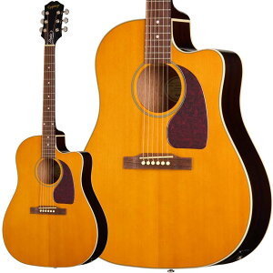 Epiphone J-45 Studio EC Natural �A�R�[�X�e�B�b�N�M�^�[ �G���A�R �i�`������ �G�s�t�H�� EAS4CANNH1