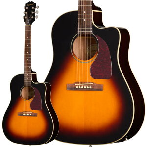 Epiphone J-45 Studio EC Vintage Sunburst �A�R�[�X�e�B�b�N�M�^�[ �G���A�R ���B���e�[�W�T���o�[�X�g �G�s�t�H�� EAS4CVSNH1