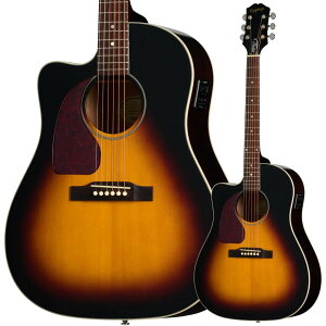 Epiphone J-45 Studio EC Left-Handed Vintage Sunburst �A�R�[�X�e�B�b�N�M�^�[ �G���A�R ���B���e�[�W�T���o�[�X�g ���t�g�n���h ���t�e�B �������p �G�s�t�H�� EAS4CVSNH1L