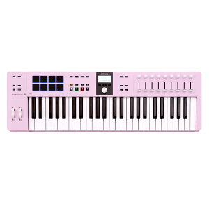[���ʌ���] ARTURIA KEYLAB ESSENTIAL 49 MK3 (Rose Quartz) 49���� MIDI�L�[�{�[�h �R���g���[���[ USB �A�[�g���A ���[�Y�E�N�I�[�c